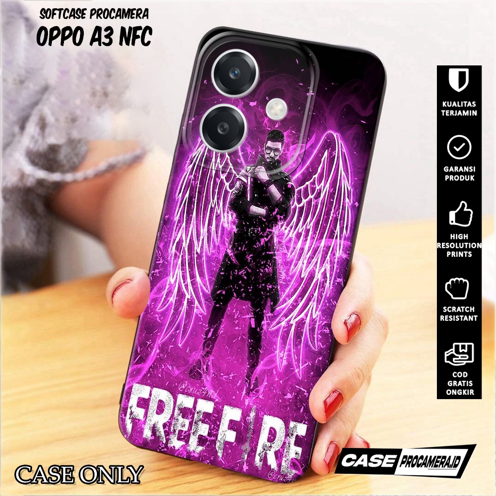 Case OPPO A3 NFC - Casing OPPO A3 NFC [ FF ] Silikon OPPO A3 NFC - Kesing Hp - Casing Hp  - Case Hp 