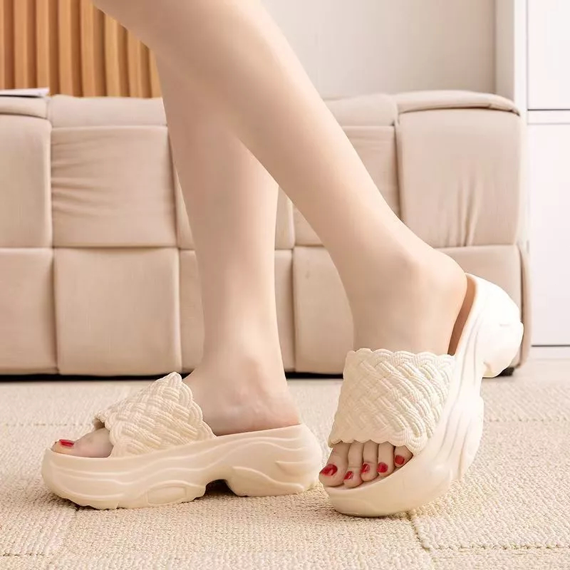 2025 Sandal Wanita Kekinian Sandal Wanita Terbaru EVA Nyaman Non-slip Sepatu Sandal Wanita Uk.36-41