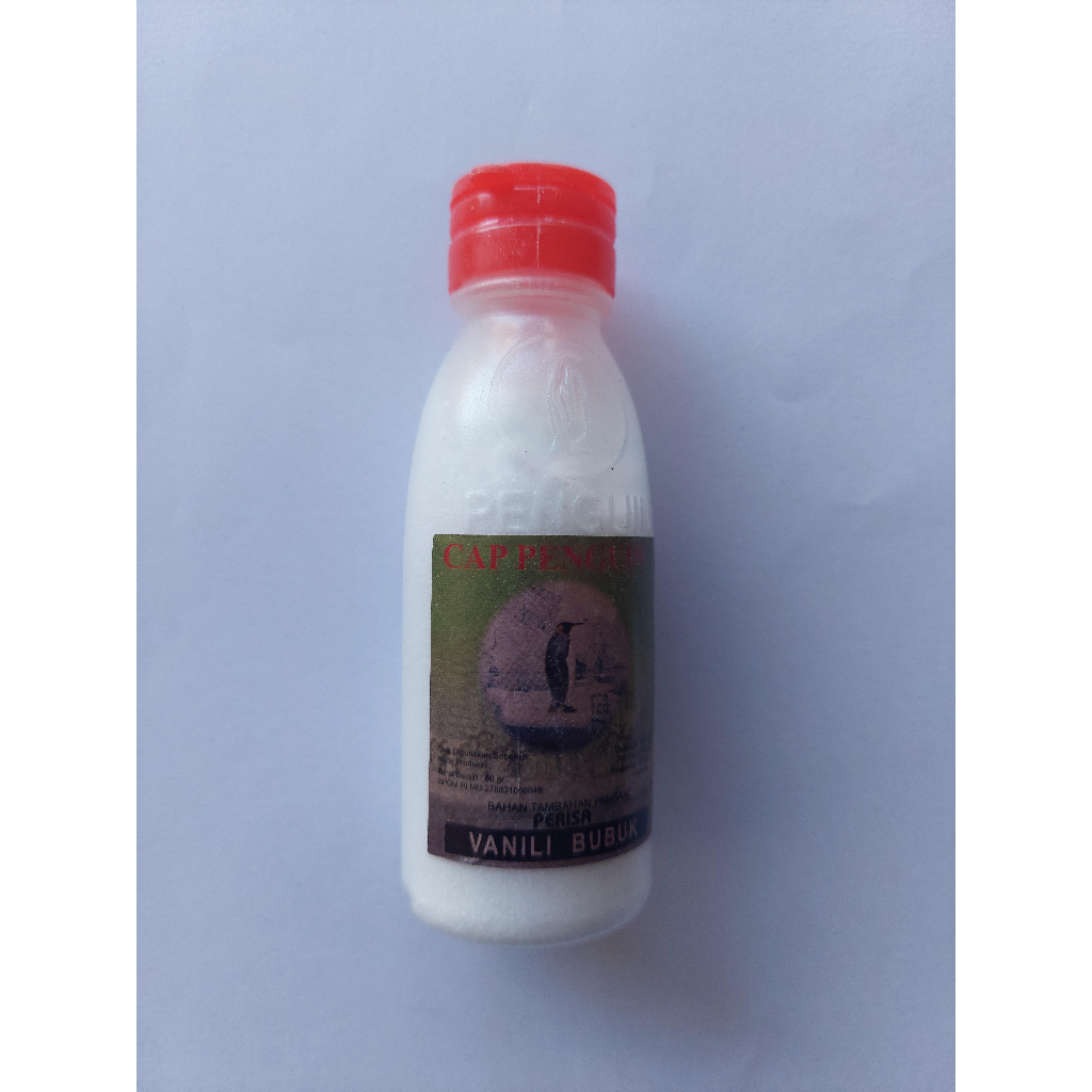 

Vanili Bubuk Cap Penguin Kemasan 60 gram