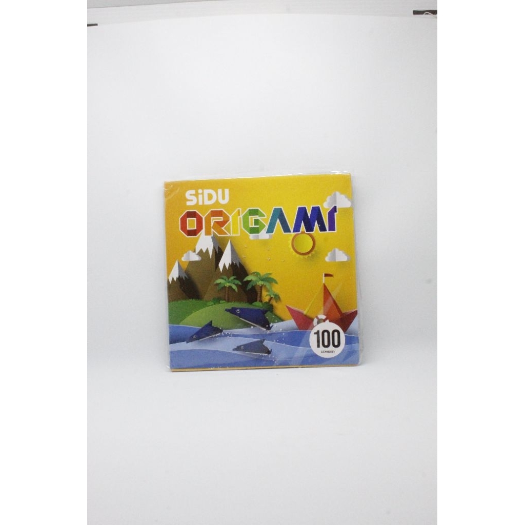 

(1pak) isi 100 lmbr SIDU KS 100B / SIDU KERTAS ORIGAMI 100B