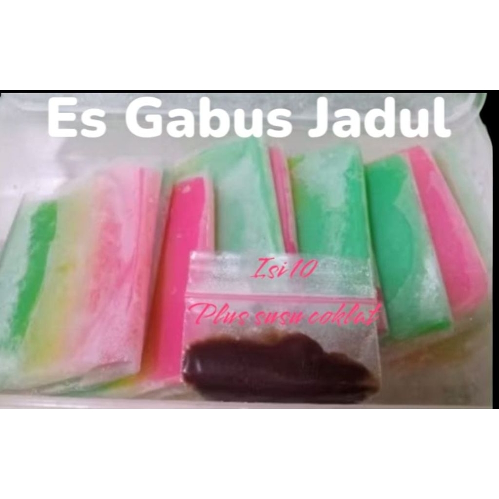 

Es Kue Gabus Plus Coklat