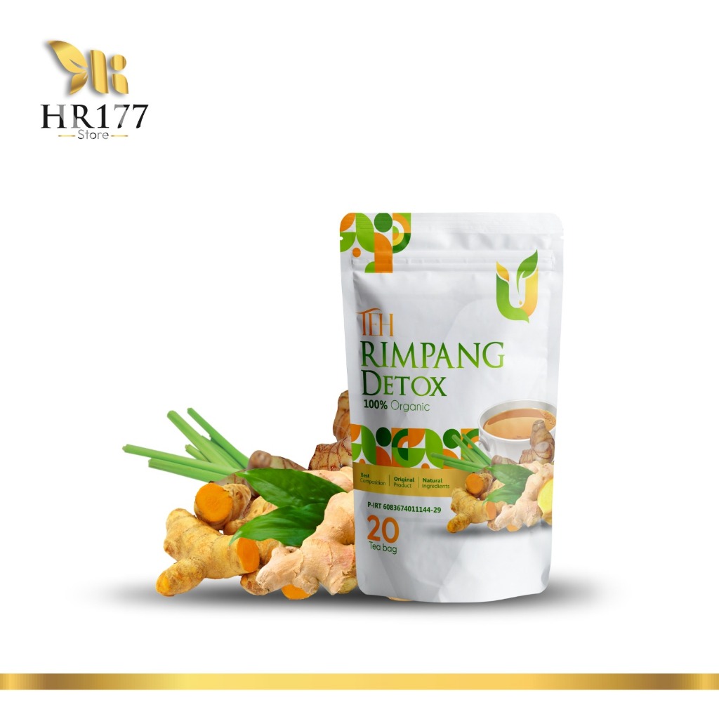 

Teh Herbal Rimpang Detox Organik Tea Premium Tradisional Isi 20 Bag