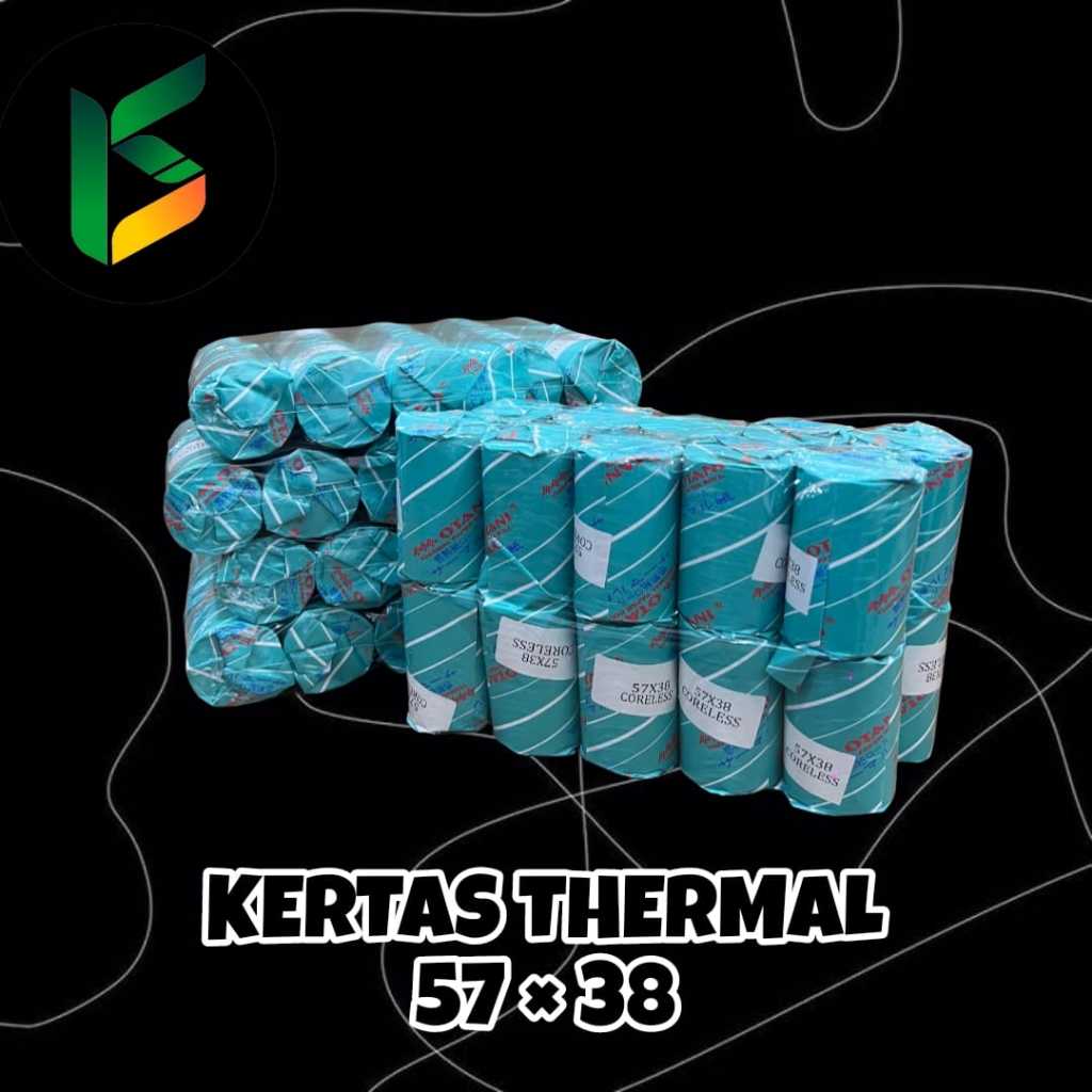 

57 x 38 kertas thermal otani coreless 57 x 38 kertas cetak nota kasir