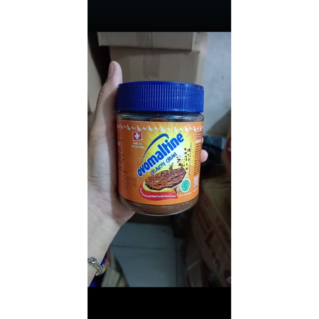

Selai Ovomaltine crunchy cream nya UK 230g