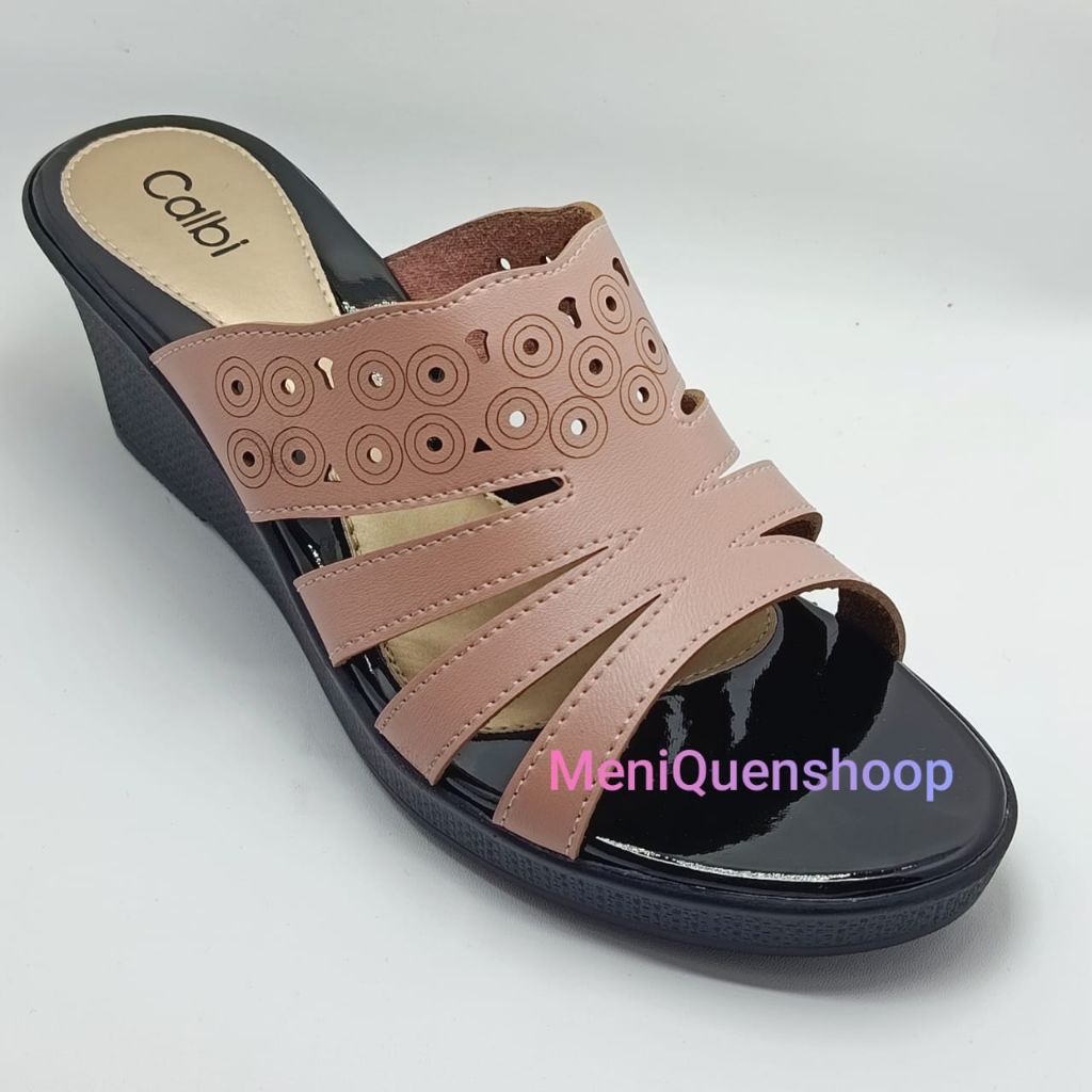 Calbi AU 289 SANDAL WEDGES SLOP WANITA SANDAL WANITA SANDAL calbi original