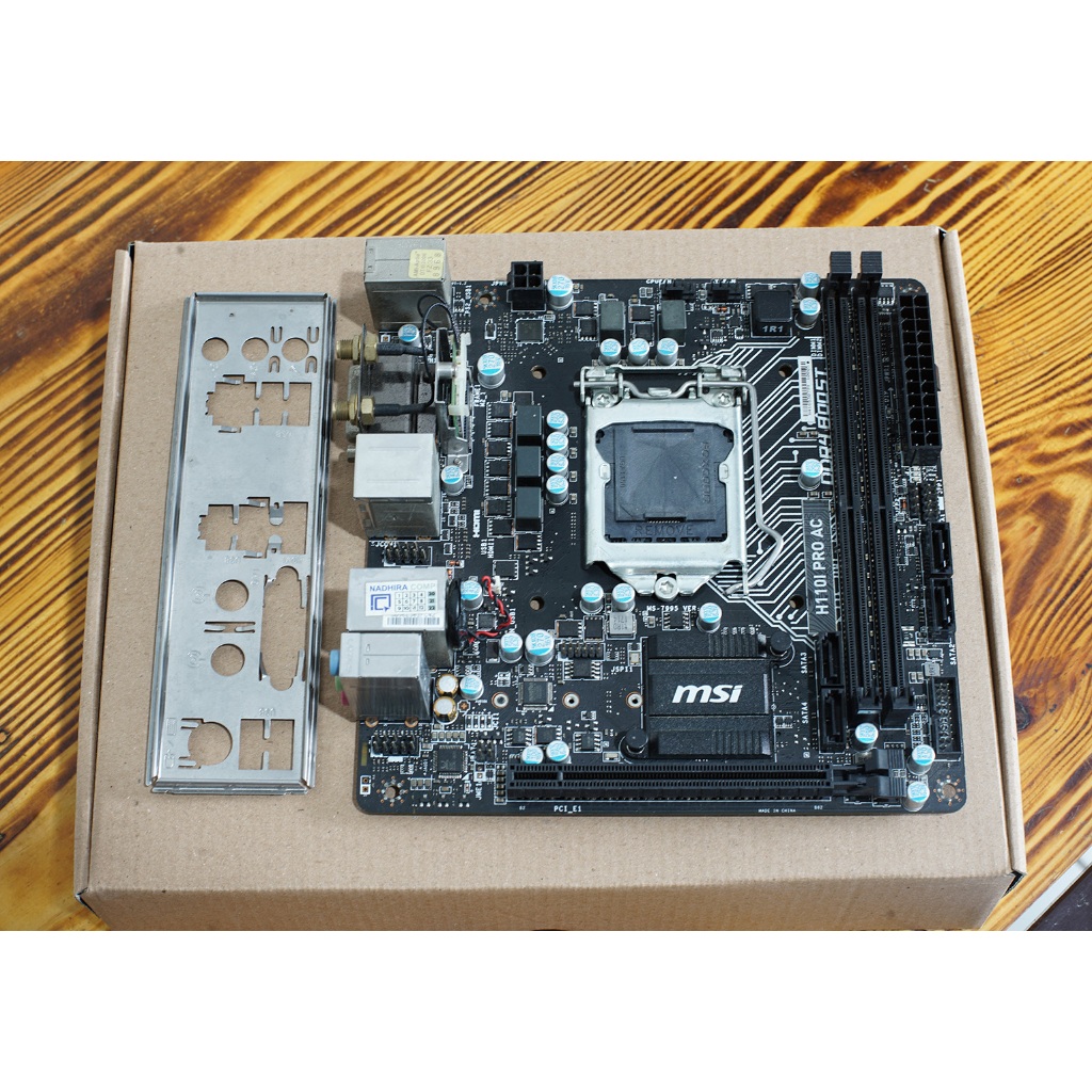 MOTHERBOARD MSI H110I PRO AC