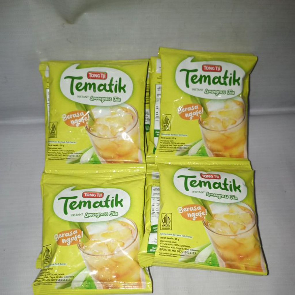 

TongTji Bubuk Tematik Lemongrass Tea 29gr
