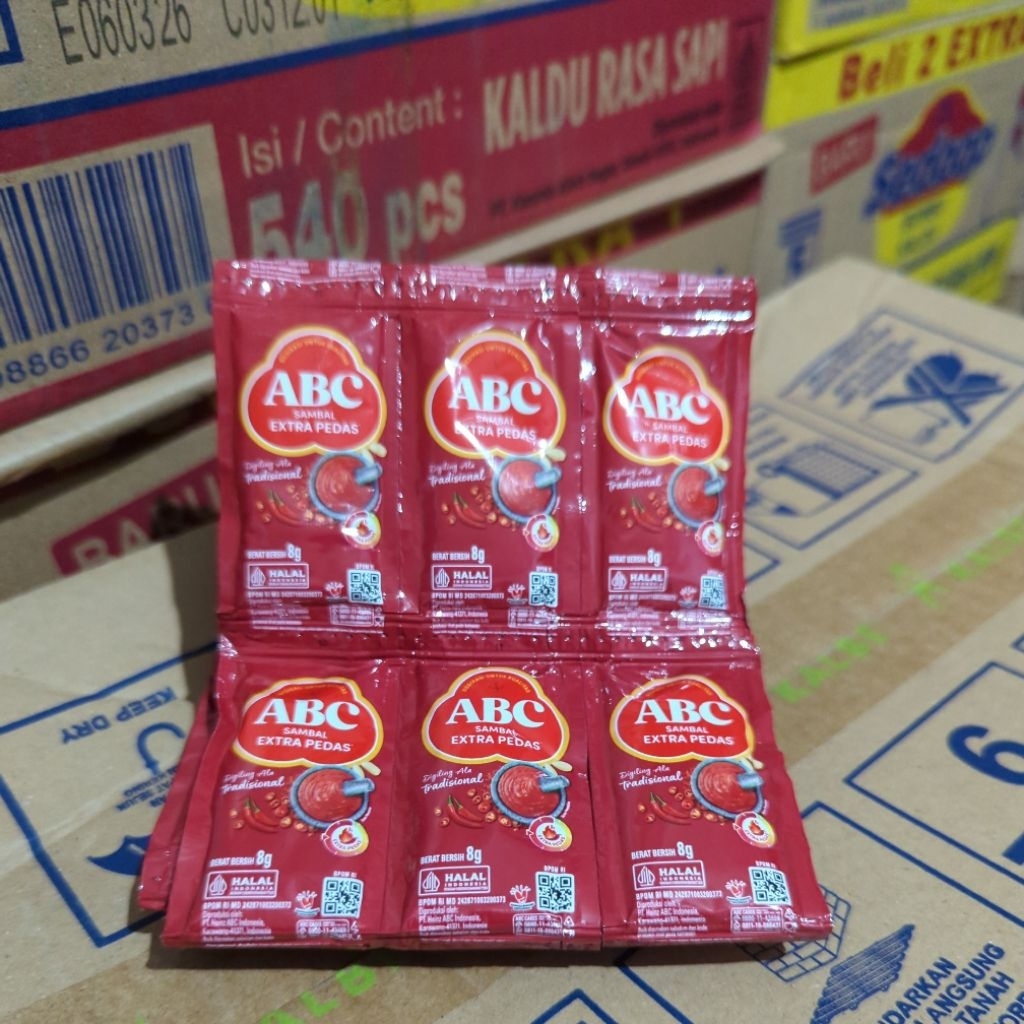 

ABC saos stik 8g isi 36