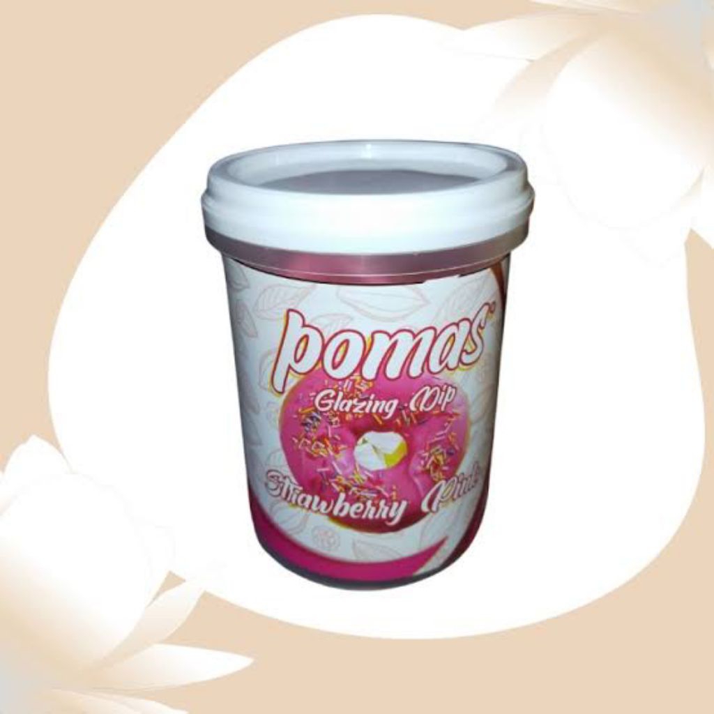 

Pomas Glazing Dip Strawberry Pink 1kg
