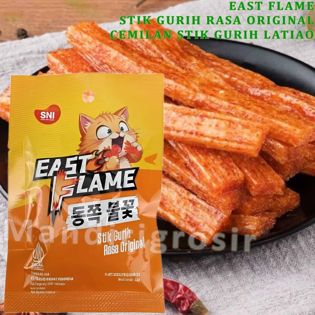 

Stik Gurih Rasa Original * East Flame * Cemilan Stik Gurih Latiao * 22gr