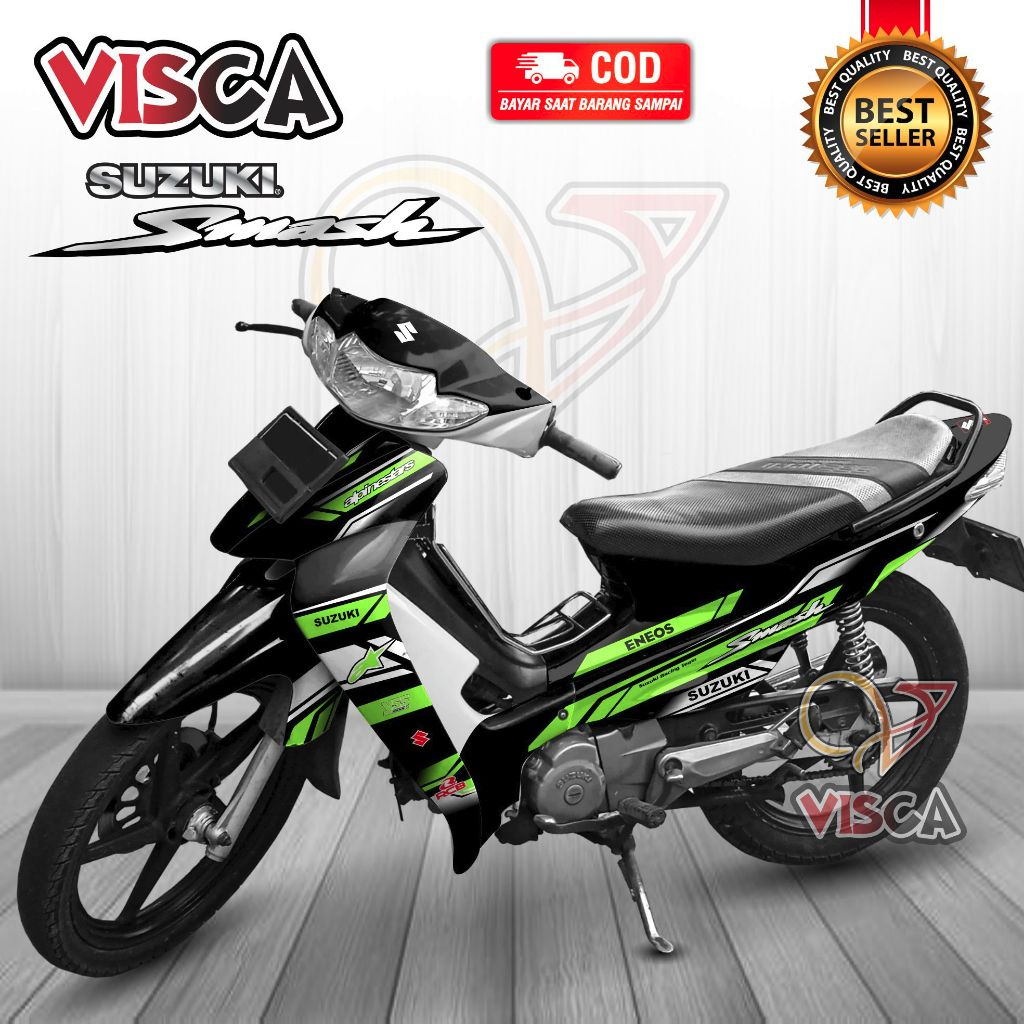 Decal Smash 110 Lama Full Body Stiker Smash 110 Lama Full Body Stiker Motor Smash 110 Variasi Full B
