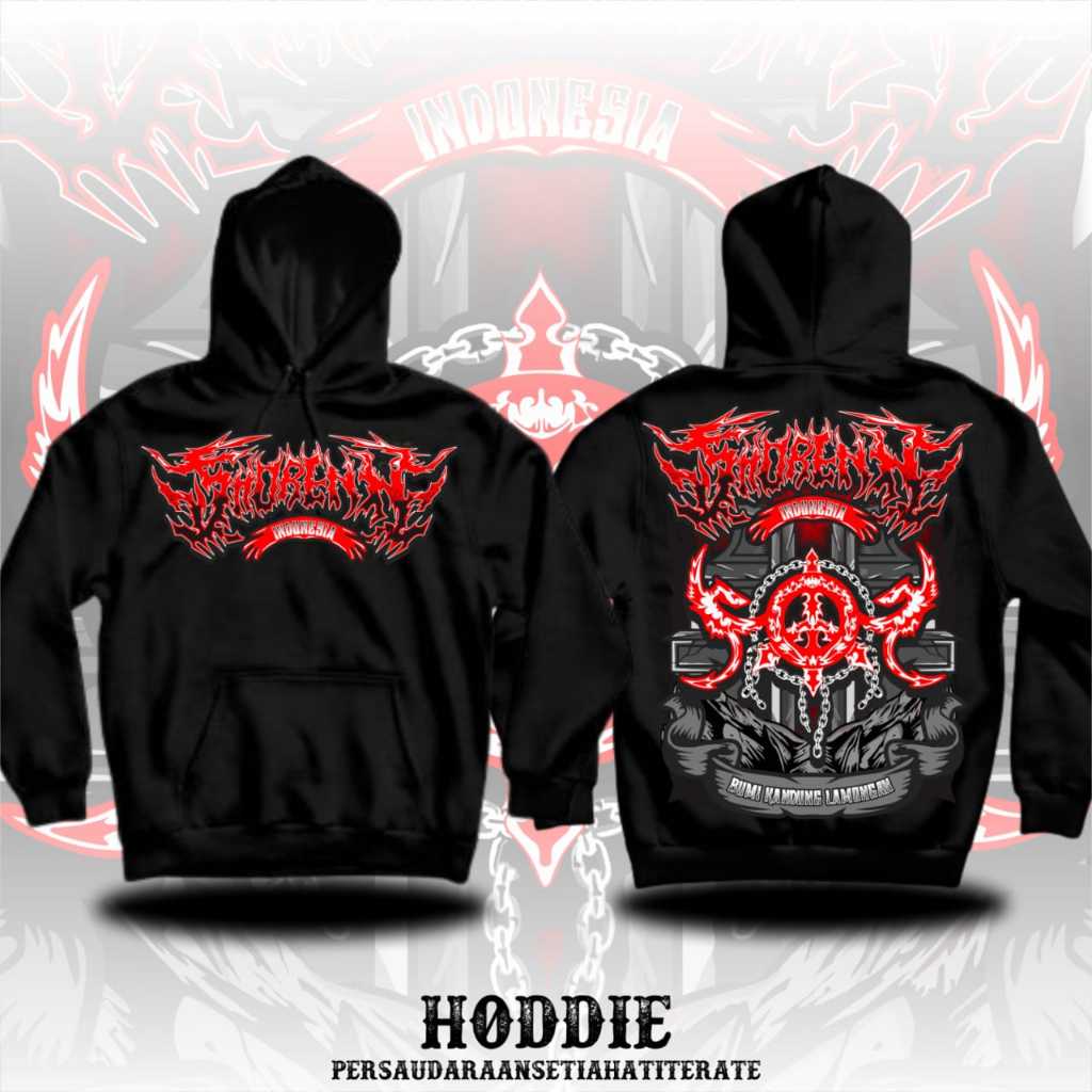 Hoodie PSHT Bumi Kandung Lamongan Indonsia Desain Terbaru Sablon DTF Premium Anti Luntur By Bajumura