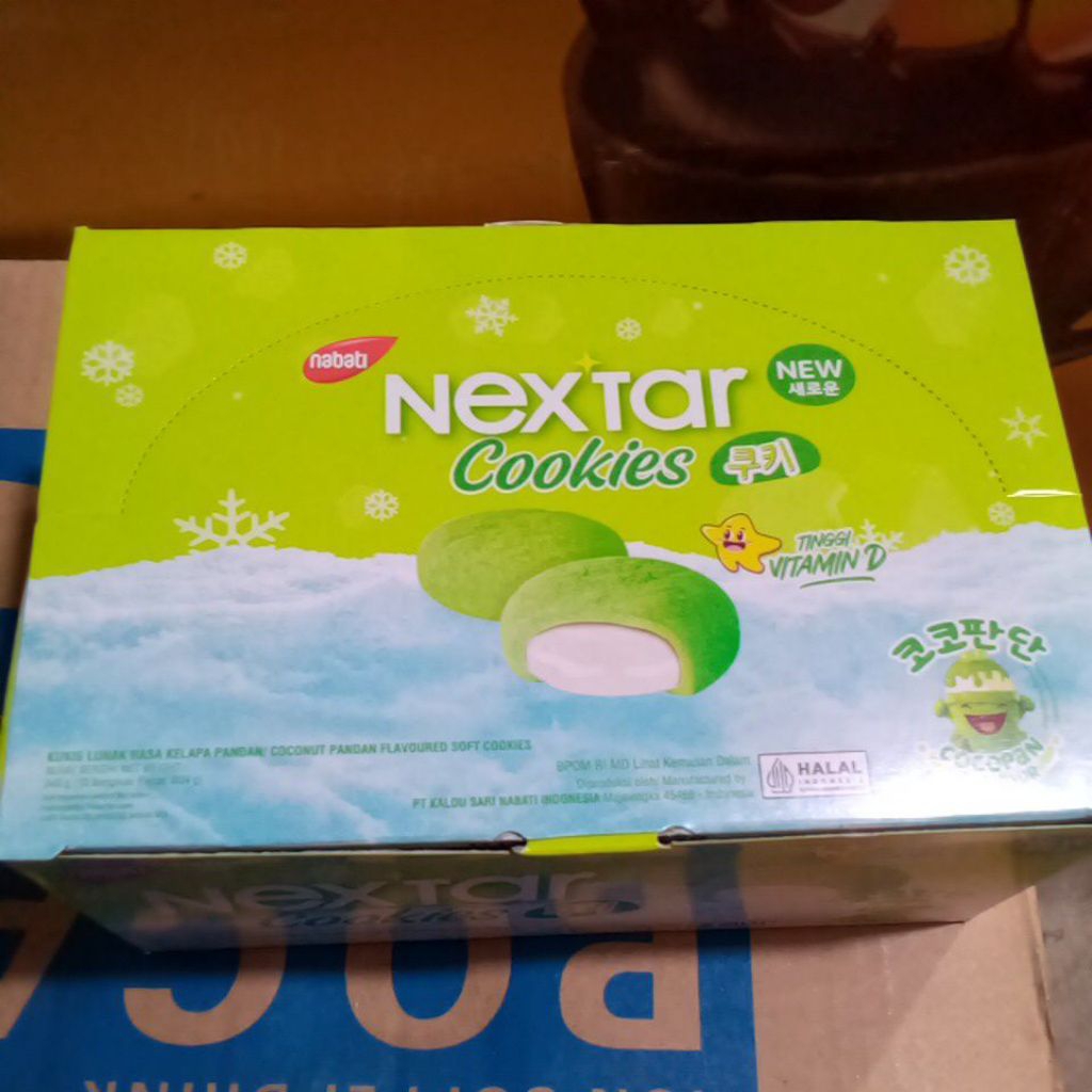 

nabati NEXSTAR cookies COCOPAN 34gram isi 10bks/box