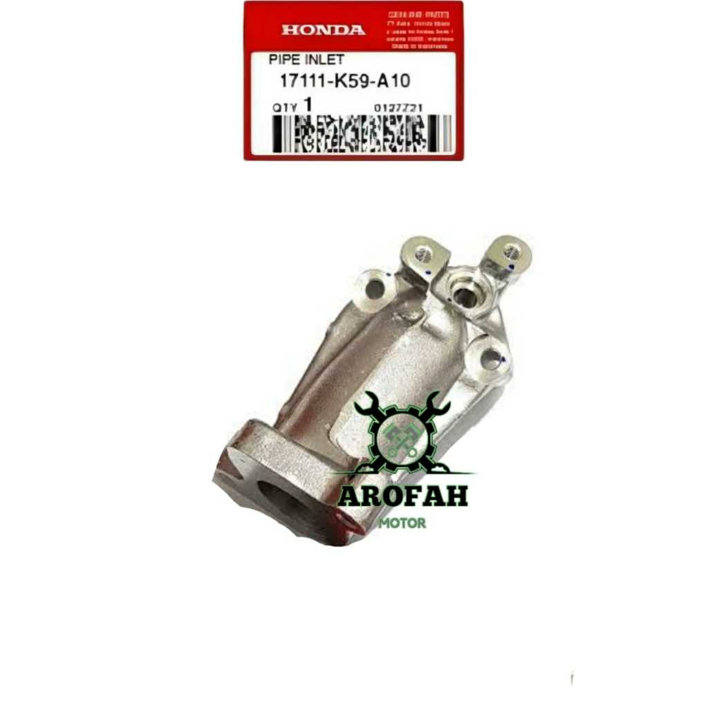 17111K59A10Pipa Intake Honda Vario 150 eSP K59J