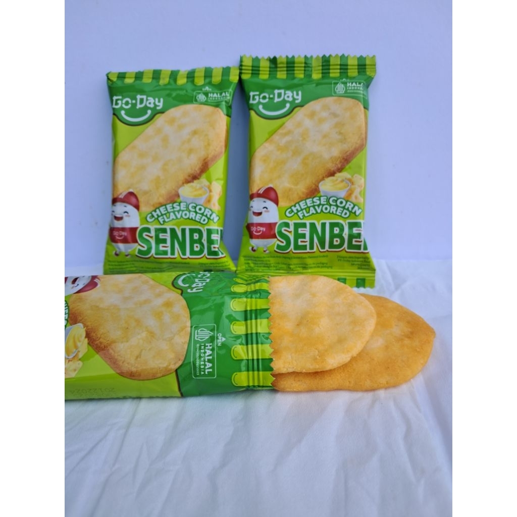 

Go Day Senbei 1 dus cheese corn / senbei jagung keju