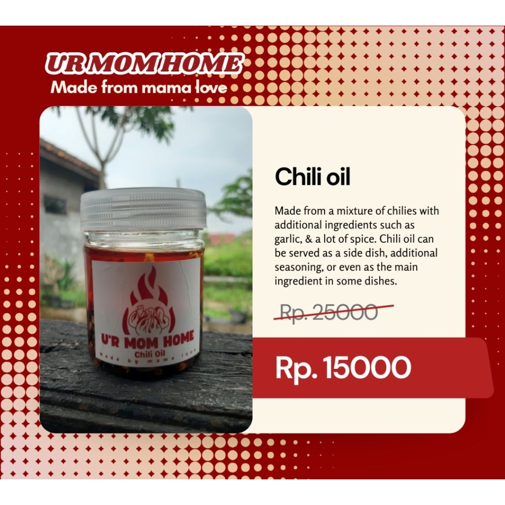 

U'rmomhome Chili oil
