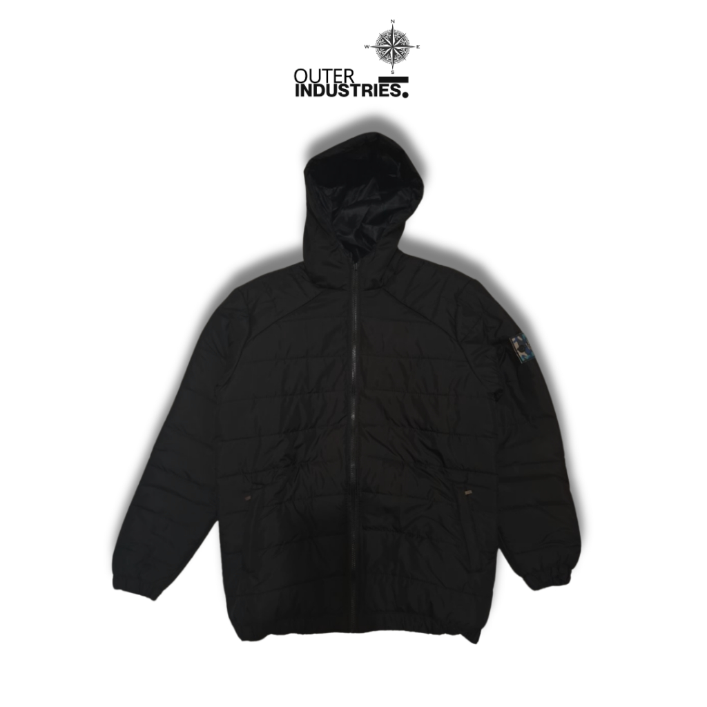 OUTER INDUSTRIES - Jaket Outdoor Gelembung Stone Island Pacth Bisa Berubah Warna Waterproof Premium