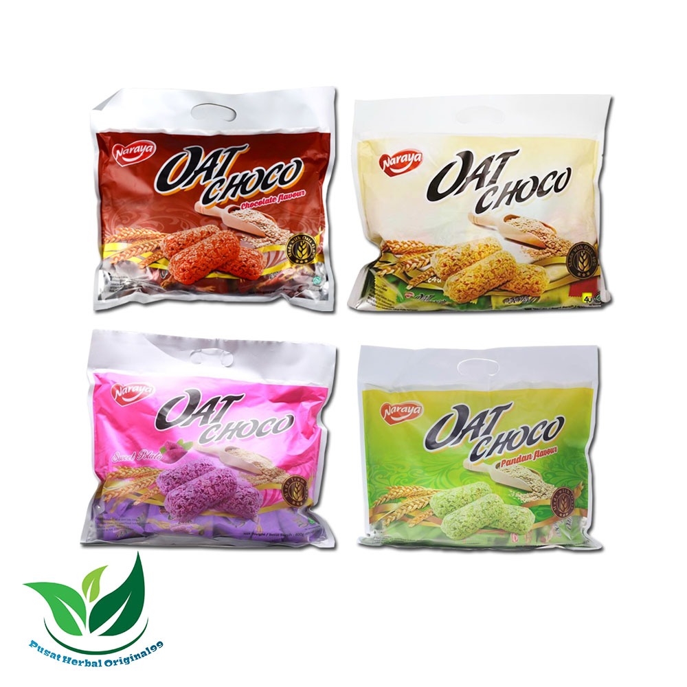 

Naraya Oat Choco 400 gr Rasa Original / Cokelat / Pandan / Ubi Ungu