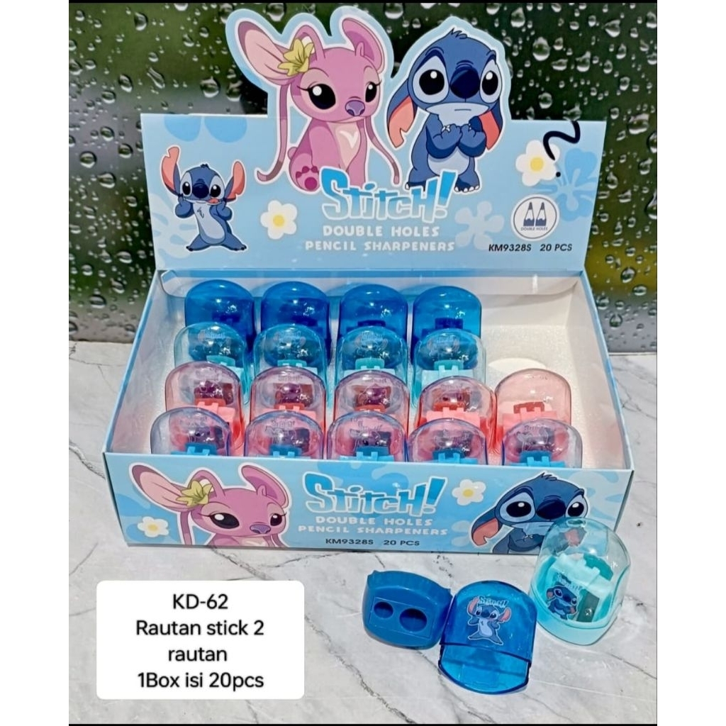 

1 BOX RAUTAN STITCH 2 LUBANG ISI 20