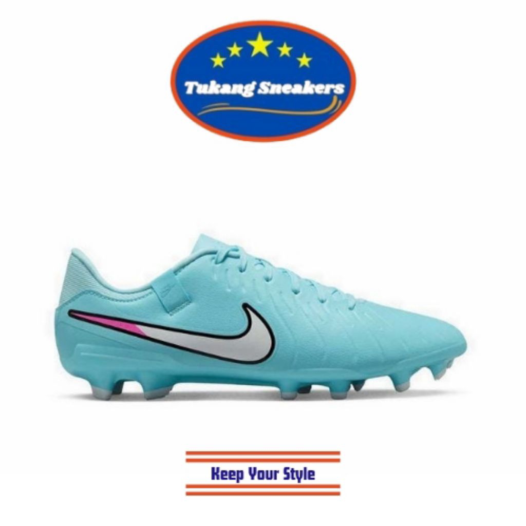 Sepatu Sepak Bola Pria NikeTiempo Legend 10 Academy Multi Ground Blue NIKDV4337401