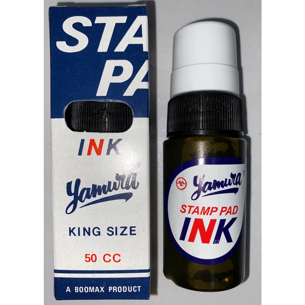 

YAMURA King Size 50 cc (1 Pc) / Stamp Pad Ink Yamura / Tinta Stamp Pad / Tinta Stempel / Tinta Kardus
