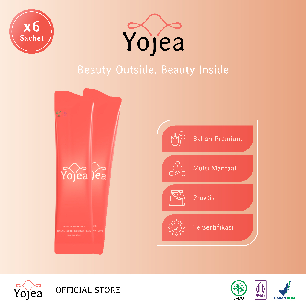 

YOJEA MINUMAN HERBAL KEWANITAAN (6 SACHET)