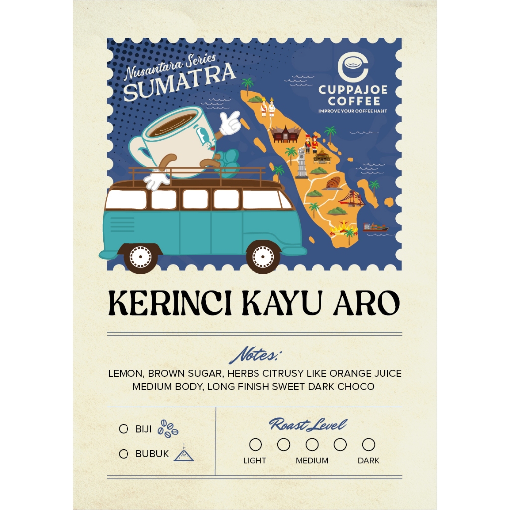 

Kopi Arabika Kerinci Kayu Aro Filter 100 gram