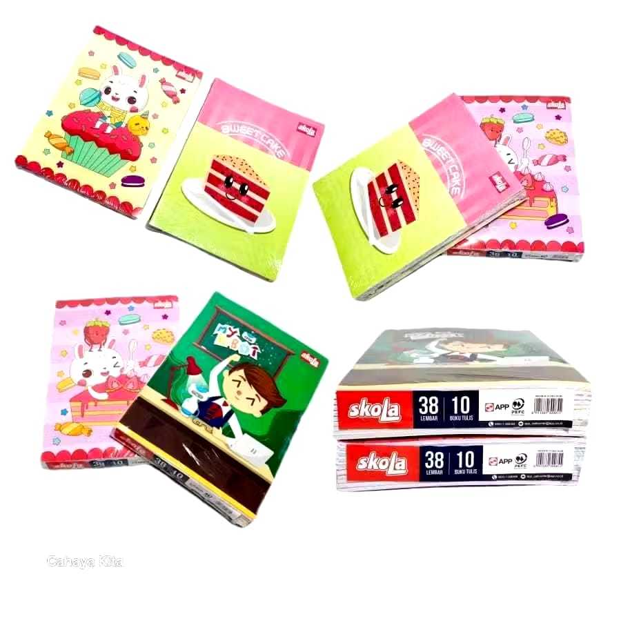 

Veiso_Skola Buku Tulis 38 Lembar / Buku Tulis