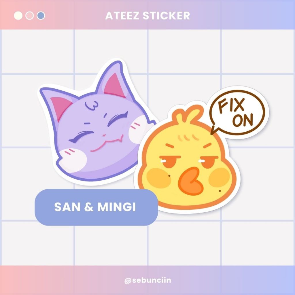 

Ateez Aniteez Sticker