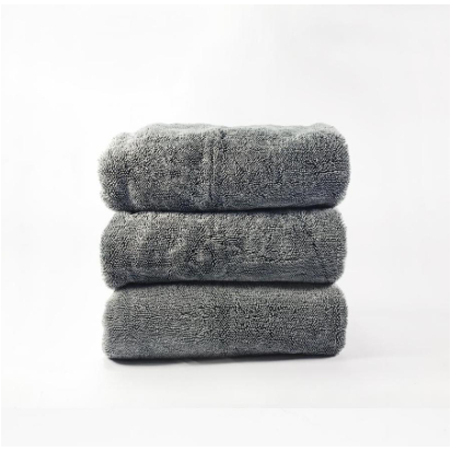 PREMIUM Lap Pengering Cuci Mobil Sekali Tarik Drying Towel Twisted Loop Premium Korean Microfiber 60