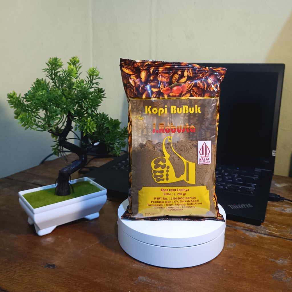 

Kopi Bubuk Lampung 1kg Kopi Lampung Asli Cap J.Robusta