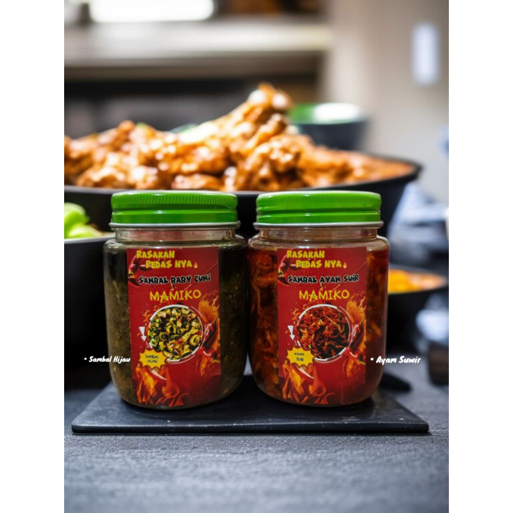

SAMBAL CUMI HIJAU & AYAM SUIR