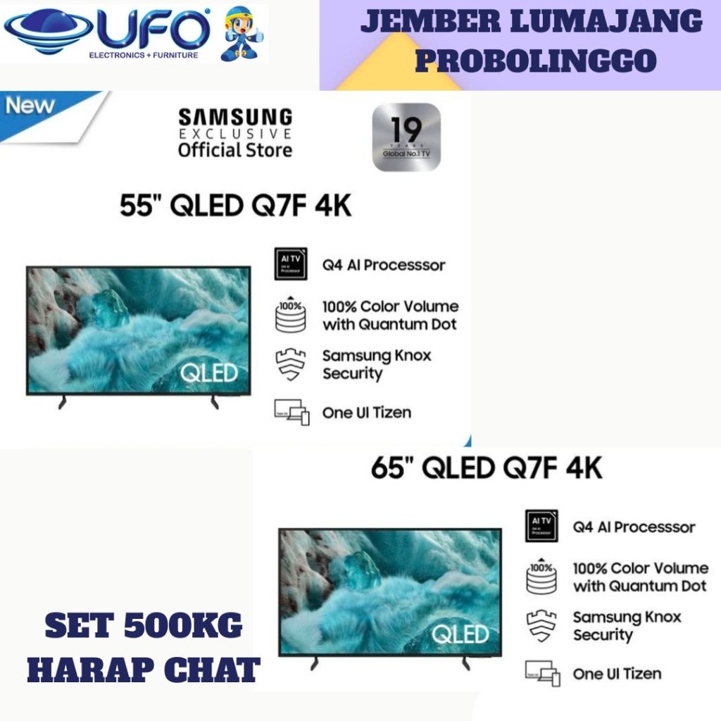 SAMSUNG 55Q7F & 65Q7F QLED TV SMART TV 55 & 65 INCH