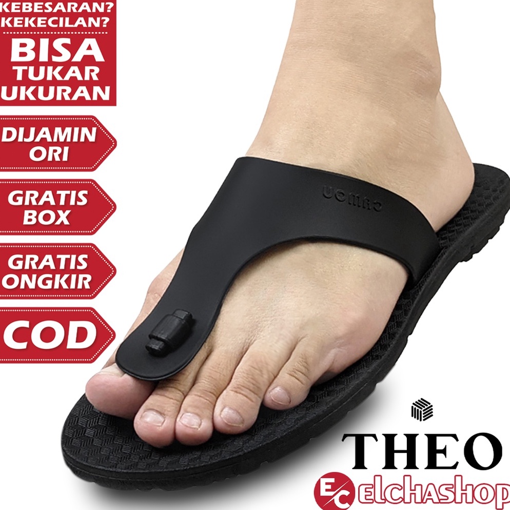 KODE N22O Sandal Pria Dewasa Distro Keren Ori CAMOU THEO SERIES ORIGINAL Sendal Jepit Cowok Casual K