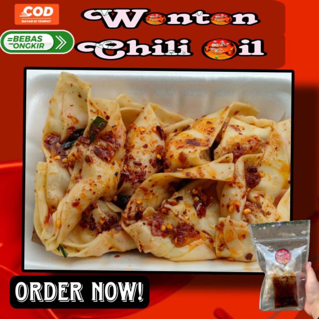 

WONTON CHILI OIL/ PANGSIT CHILI OIL
