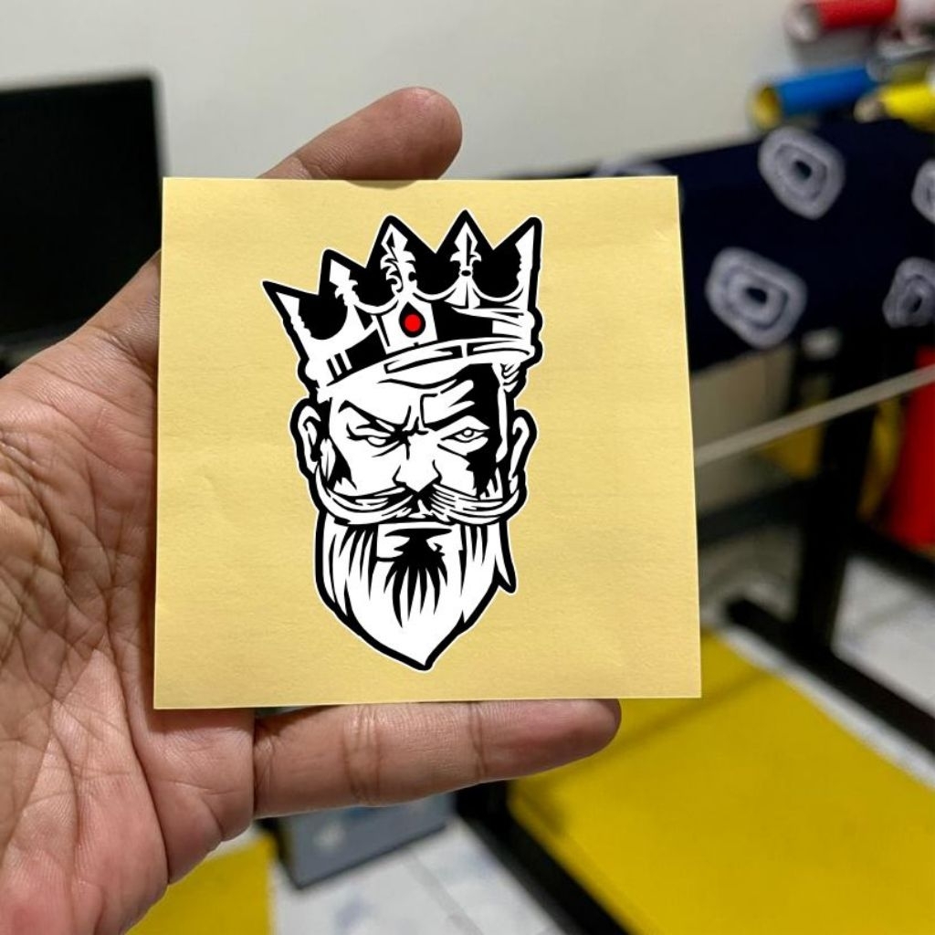 #101, stiker king stiker raja stiker hp, motor, stiker reflektive