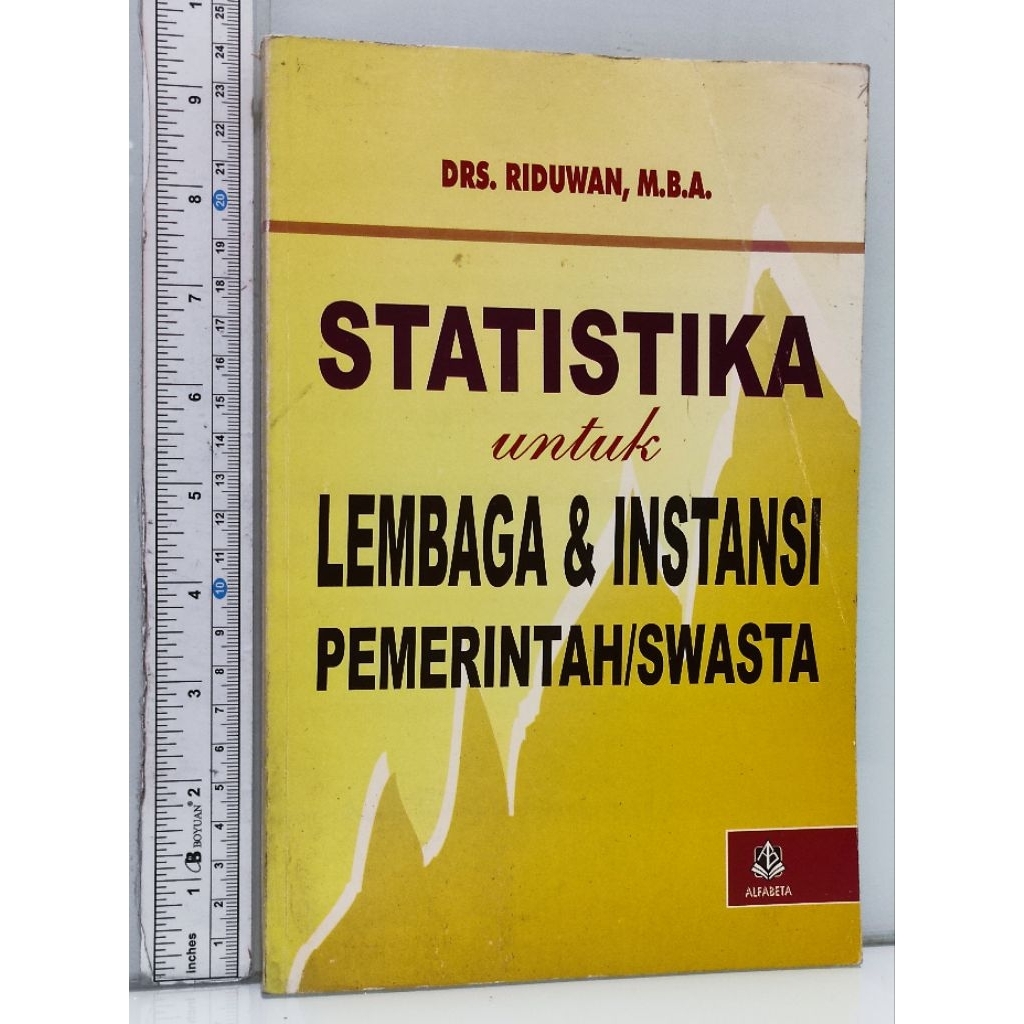 STATISTIKA untuk LEMBAGA & INSTANSI PEMERINTAH/SWASTA