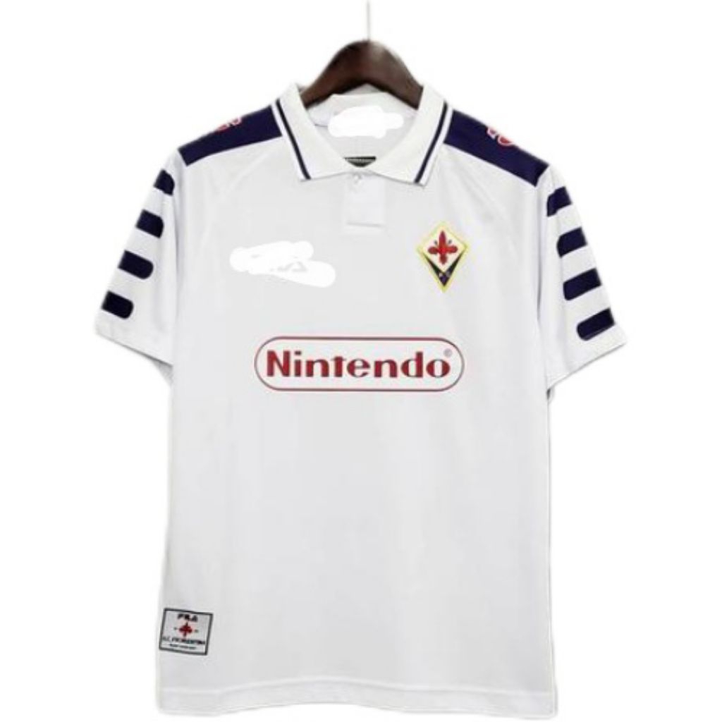 JERSEY FIORENTINA retro away(logo 3d timbul)