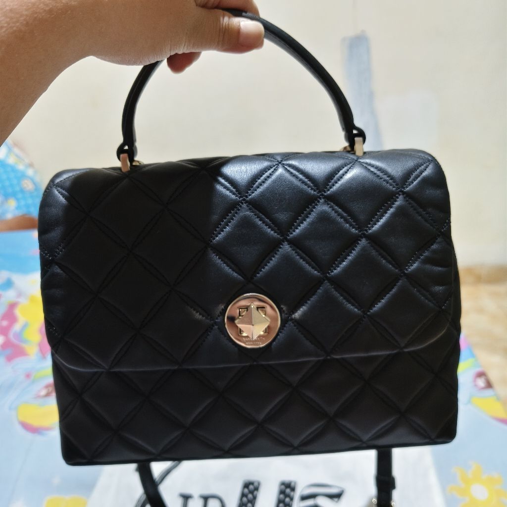 Kate spade natalia top handle preloved baru dipakai 1x kondangan