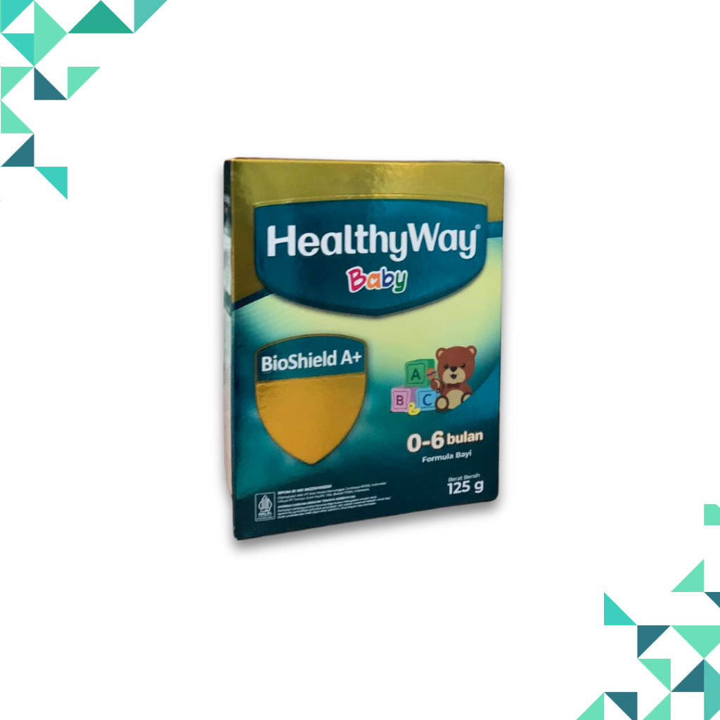 

Healthy Way Baby 0-6 & 6-12 Bulan 125 gr