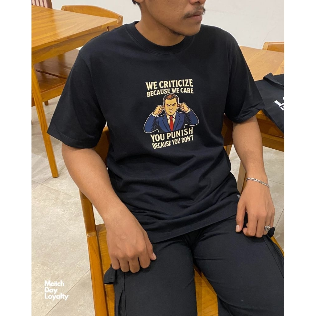 WE CRITICIZE BECAUSE WE CARE