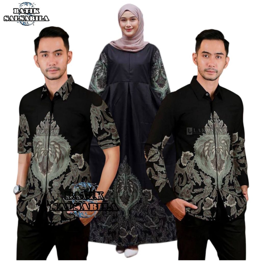 BAJU BATIK COUPLE KELUARGA - COUPLE BATIK PASANGAN SUAMI ISTRI