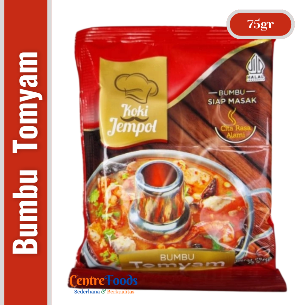 

Bumbu Tomyam - Koki JEMPOL | 75gr [ Harga Per BKS ]