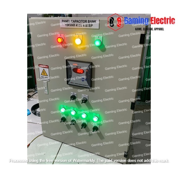 Panel Capacitor Bank 20 KVAr | Panel Kapasitor Bank Perbaikan Cosphi