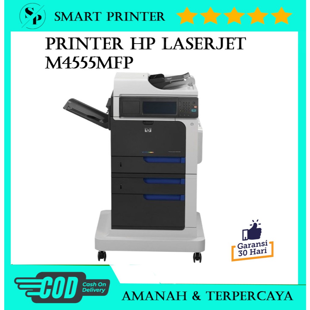 Printer hp laserjet m4555 mfp berkualitas dan bergaransi