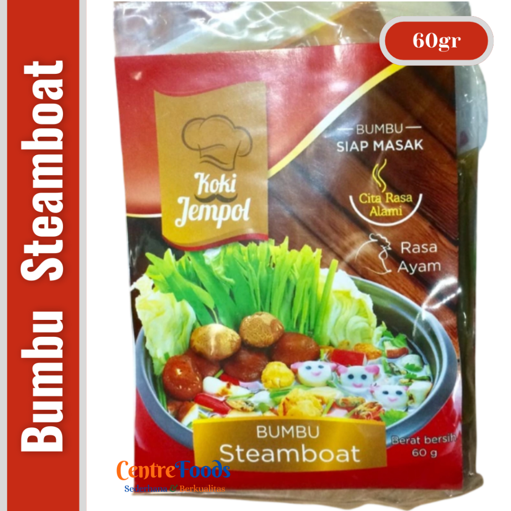 

Bumbu Steamboat - Koki JEMPOL | 60gr [ Harga Per BKS ]
