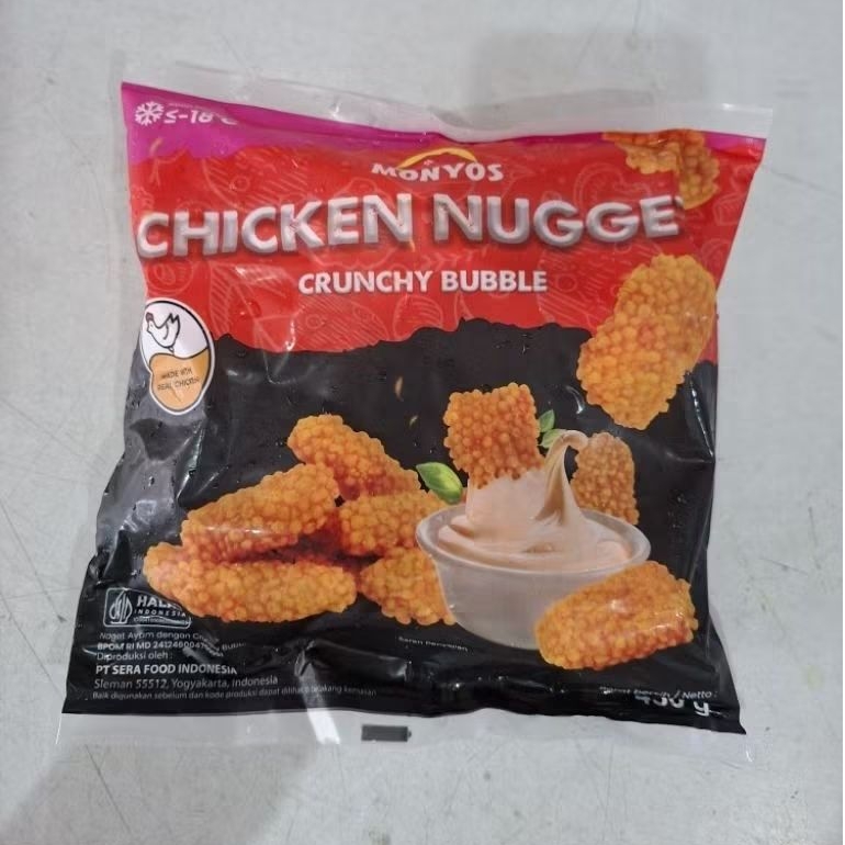 

Monyos Nugget Crunchy Bubble 450gr (JATENG ONLY)
