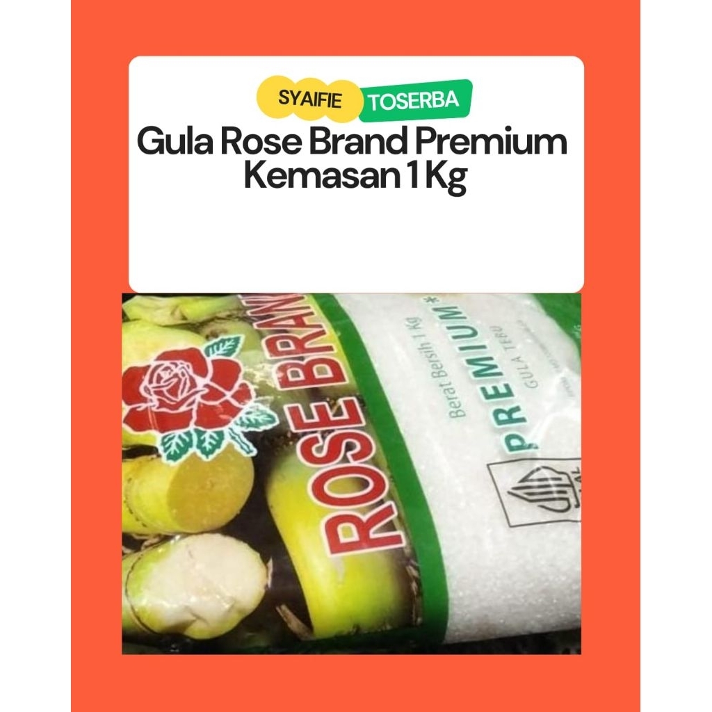 

Gula Rose Brand Premium Kemasan 1 Kg