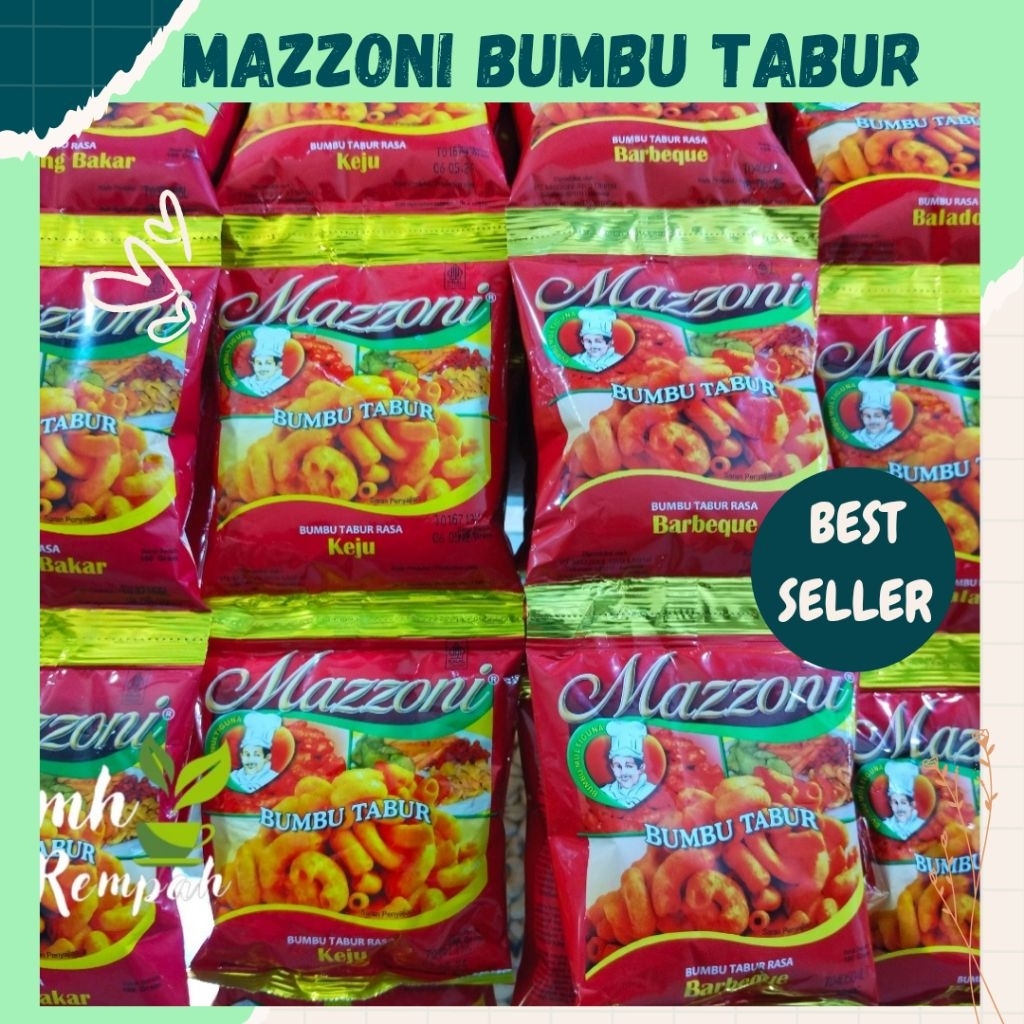 

Mazzoni Bumbu Tabur isi 5 pcs @100gr