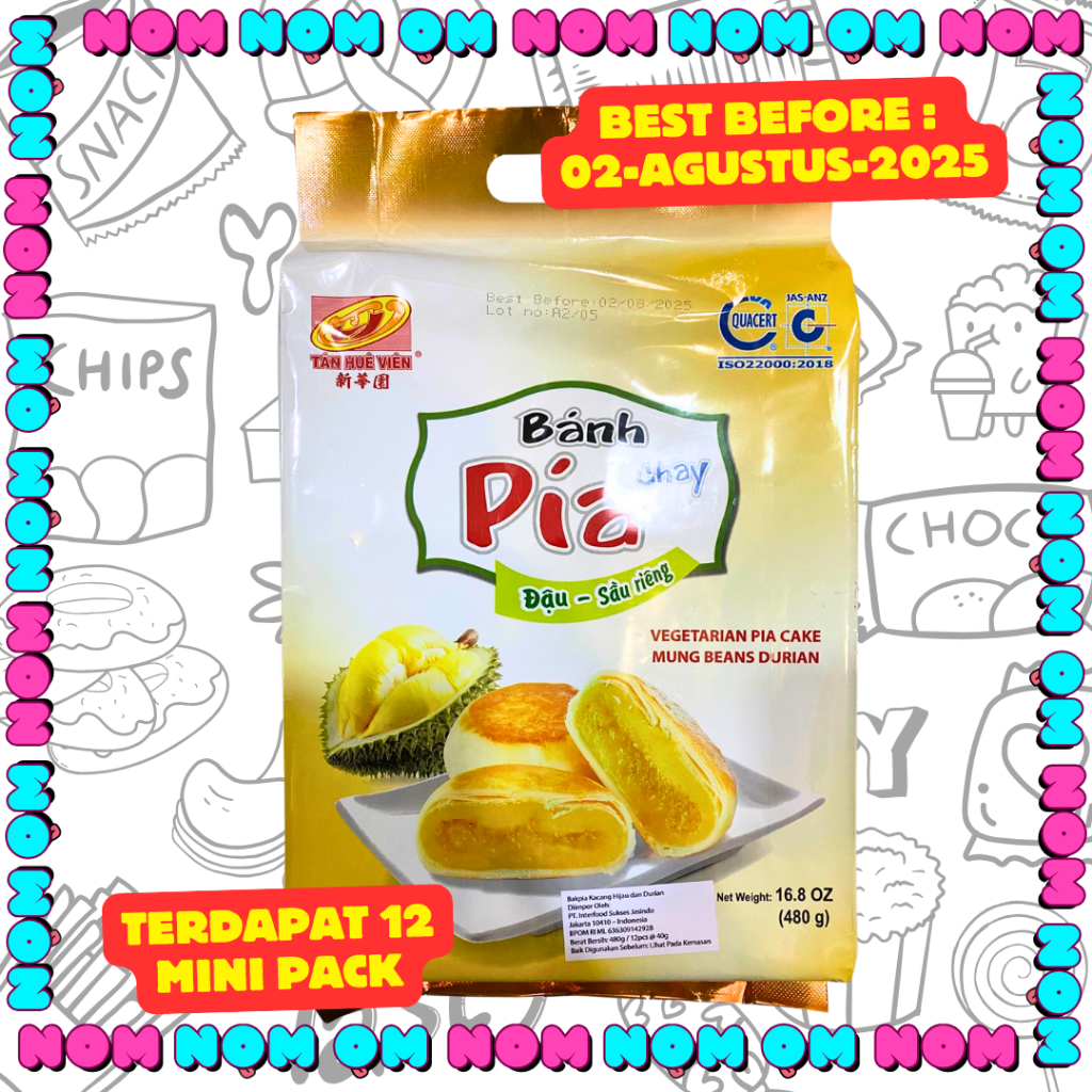 

Bhan Chay Pia Durian Vietnam [480gr]